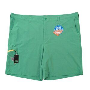 COLUMBIA Nwt PFG Terminal Tackle Shorts 52 Green Bright Built-In Bottle Opener